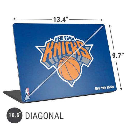 NBA New York Knicks Distressed Universal Laptop 16.6in (13.4 x 9.7in) Skin